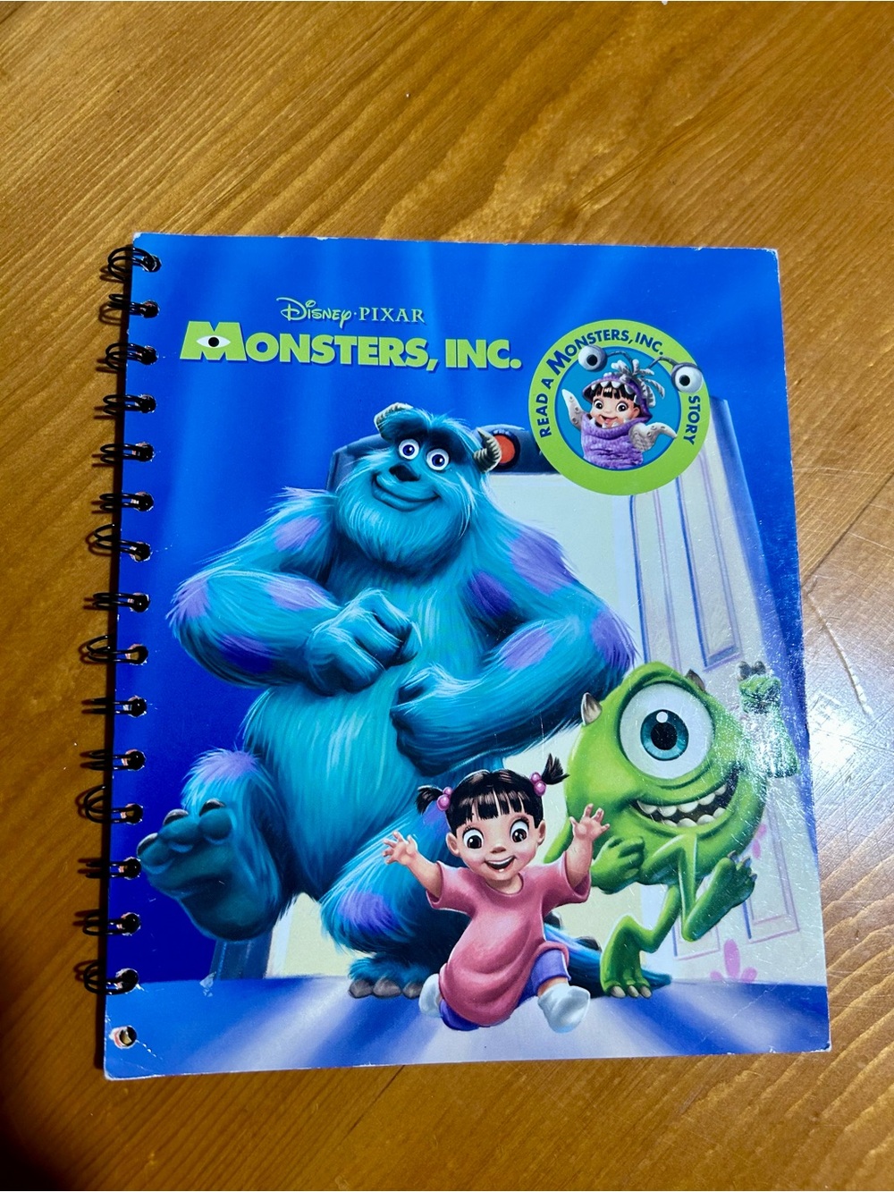 FREE Disney monsters inc book